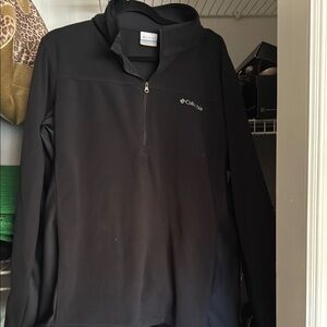 Columbia Black Half-Zip Jacket
